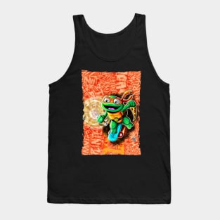 TMNT Mutant Mayhem Tuttle tot Mikey Tank Top